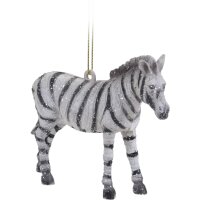Hänger Safari Tiere farbig (9er Set) - Baumschmuck Afrika Tiere, Baumkugel, Weihnachtsdeko, Christbaumkugel
