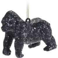 Hänger Safari Tiere farbig (9er Set) - Baumschmuck Afrika Tiere, Baumkugel, Weihnachtsdeko, Christbaumkugel