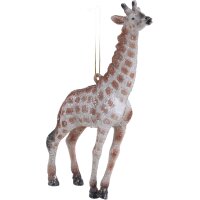Hänger Safari Tiere farbig (9er Set) - Baumschmuck Afrika Tiere, Baumkugel, Weihnachtsdeko, Christbaumkugel