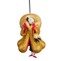 Baumschmuck Cruella aus 101 Dalmatiner -  Weihnachtskugel...