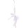 Baumschmuck Ballerina klar (4er Set) H:15 cm - Ballett Weihnachtsdeko, Christbaumschmuck Ballettänzerin, Deko Weihnachten