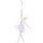 Baumschmuck Ballerina klar (4er Set) H:15 cm - Ballett Weihnachtsdeko, Christbaumschmuck Ballettänzerin, Deko Weihnachten