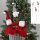 Blumenstecker Wichtel aus Filz (3er Set) - Weihnachtsdeko, Pflanzstecker, Blumen Deko Advent, Weihnachten