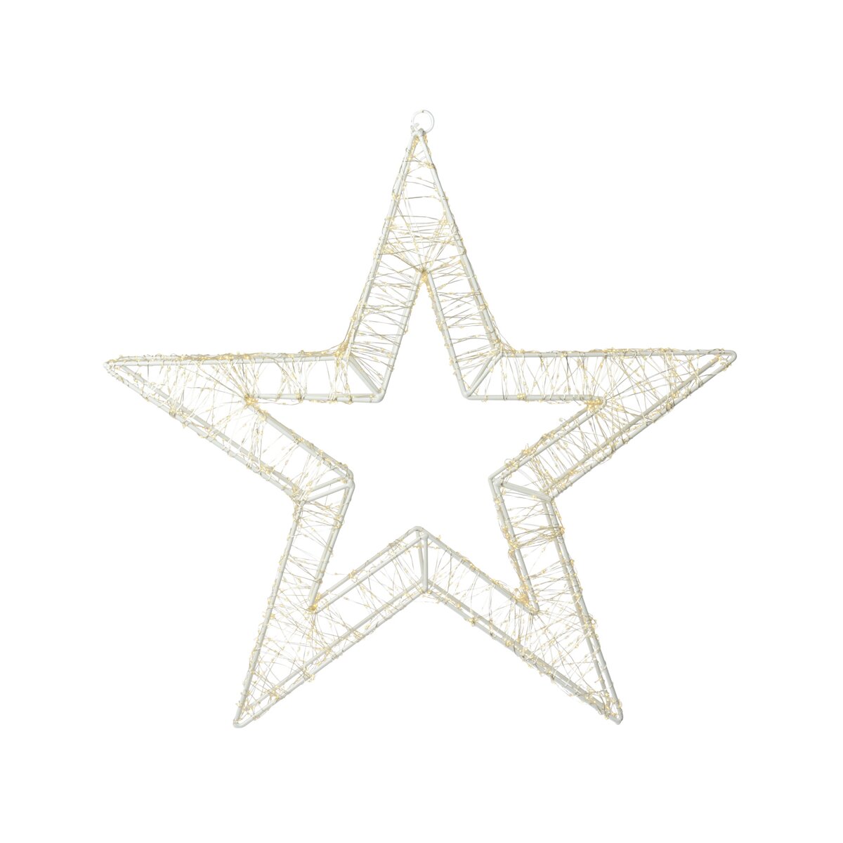 LED Stern Weihnachtsstern D: 38cm zum Hängen mit 960 LED warmweiss - ,  56,95 €