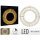 LED Kranz Ring D: 38cm zum Hängen mit 960 LED warmweiss - Deko Weihnachten, Adventsdeko, Lichterkranz, Hänger Advent, Weihnachtsstern, Lichterkette