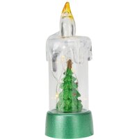 LED Kerze Weihnachten H:13 cm verschiedene Motive - Deko Weihnachten, Adventsdeko, Advent Kerzen, Schneemann, Tannenbaum, Santa, Lichterkette