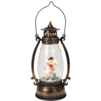 LED Laterne Weihnachten H:14 cm verschiedene Motive - Deko Weihnachten, Adventsdeko, Advent Kerze, Schneemann, Tannenbaum, Santa, Lichterkette