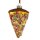 Baumschmuck Pizza Pizzastück mit Straß - Baumdeko Fast Food Essen, Weihnachtsdeko, Christbaumschmuck, Weihnachten