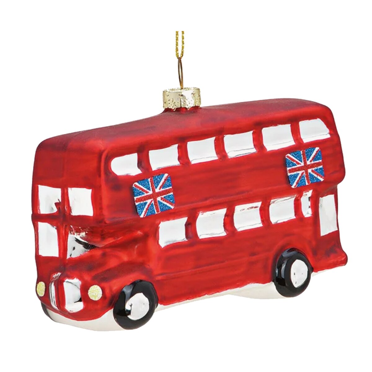 Baumschmuck London Bus Baumkugel Omnibus England, Weihnachtsdeko, C