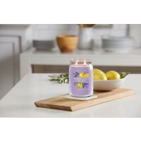 Yankee Candle Duftkerze im Glas (groß) LEMON LAVENDER - Kerze mit Brenndauer bis zu 150 Stunden