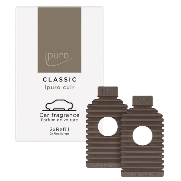 Nachfüllpack Auto Duft, Lufterfrischer ipuro Classic Car Line CUIR -  ipuro car line, Raumduft, Autoduft