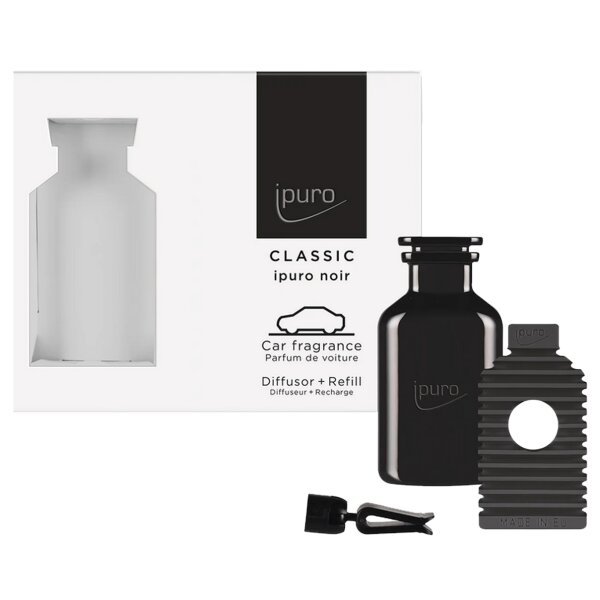 Auto Duft, Lufterfrischer ipuro Classic Car Line Set NOIR -  ipuro car line, Raumduft, Autoduft