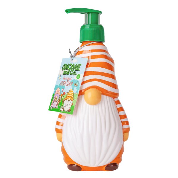Seifenspender Gnom Wichtel HELLO SPRING - Flüssigseife im Pumpspender, Seife, Handseife Frühling, Ostern
