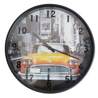 Wanduhr New York Taxi - Uhr mit Motiv