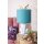 Tischleuchte Lampe Kaninchen Hase Weiß / Türkis 20x43 cm - Wohnzimmerlampe, Dekolampe Ostern, Leselampe, Tischlampe, Hasen Lampe, Landhausstil