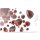 Fiftyeight Frühstücksbrett Schnittbrett Für dich solls rote Tassen regnen - Frühstücksbrettchen, Vesperbrett, Hochzeitstag, Valentinstag
