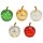 Dekoleuchte Apfel (XXS) Glas - Apfel Lampe mit 5er LED Lichterkette, Dekolampe, Tischleuchte, Apfellampe