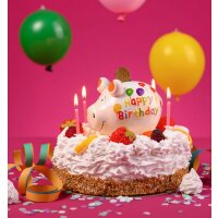 KCG Sparschwein Happy Birthday aus Keramik - Spardose...