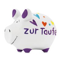 KCG Sparschwein Zur Taufe aus Keramik - Spardose...