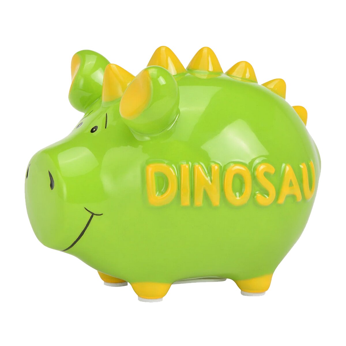KCG Sparschwein 'Träumerei' Aus Keramik – Gold-Edition, 12,5 X 9 X 9 Cm, Mit Gummi-Verschluss