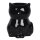 Ölbrenner Duftlampe Schwarze Katze - Halloween Wachswärmer, Verdunster, Duftlampe, Aromalampe für Duftöl und Duftwachs, Deko