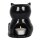 Ölbrenner Duftlampe Schwarze Katze - Halloween Wachswärmer, Verdunster, Duftlampe, Aromalampe für Duftöl und Duftwachs, Deko