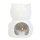 Ölbrenner Duftlampe Katze, weiss - Katzen Wachswärmer, Verdunster, Duftlampe, Aromalampe für Duftöl und Duftwachs, Deko