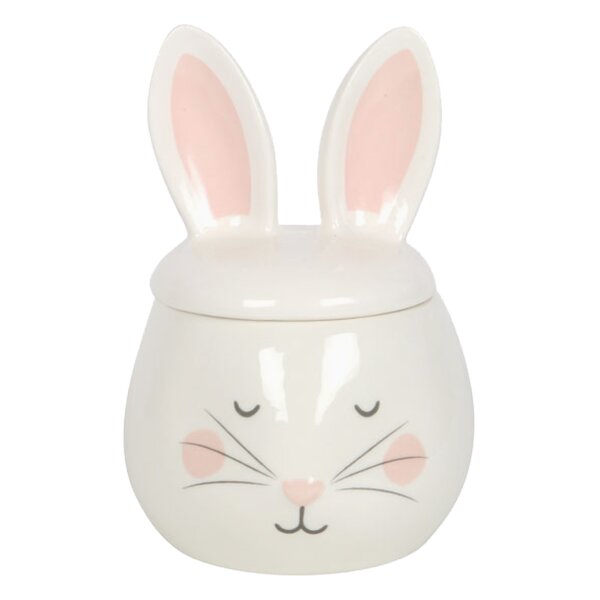 Duftlampe Ölbrenner Osterhase - Wachswärmer Hase, Verdunster, Duftlampe Ostern, Aromalampe für Duftöl und Duftwachs, Deko