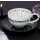 Teetasse Wahrsagerei Astrologie zum Teeblätter lesen mit Anleitung - Keramik Tee Tasse Hexe, Halloween, Tee Becher