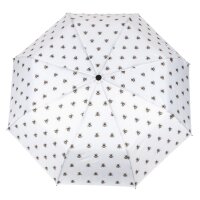 Regenschirm Reiseschirm Bee Happy -  Schirm Biene zusammenklappbar, Taschenschirm