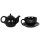 Tee Set Tea-for-one - Teekanne und Teetasse im Wahrsager Design - Keramik Tee Tasse Hexe, Halloween, Tee Becher Kanne Astrologie