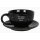 Tee Set Tea-for-one - Teekanne und Teetasse im Wahrsager Design - Keramik Tee Tasse Hexe, Halloween, Tee Becher Kanne Astrologie