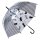 Regenschirm Katze, transparent - Kuppel-Regenschirm mit Automatiköffnung, Katzen Schirm