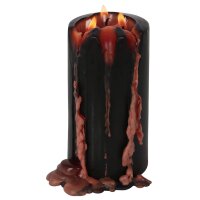 Gothic Vampirblut Stumpenkerze H:15 cm- Halloween Vampir...