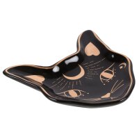 Schmuckschale Mystisches Katzengesicht D:10,5 cm- Schale...