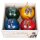 Baumkugel Set Harry Potter Hogwarts Häuser  (4er Set) - Gryffindor, Hufflepuff, Slytherin, Ravenclaw -  Weihnachtskugel Harry Potter Fans, Baumschmuck Zauberer, Christbaumkugel, Weihnachtsdeko Zauberwelt