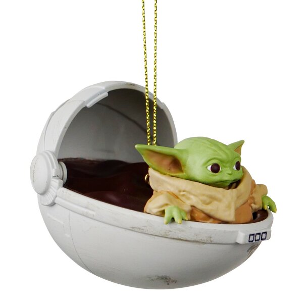 Baumschmuck The Child (Baby Yoda) aus Star Wars -  Weihnachtskugel für Star Wars Fans, Hänger, Christbaumschmuck, Weihnachtsdeko