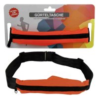 Gürteltasche, Belt Bag (orange)  - Laufgürtel,...
