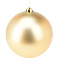 Grosse Baumkugel XL Weihnachtskugel (6er Set) Gold Mix D: 18 cm - Baumschmuck, Weihnachtsbaum Kugel, Weihnachten