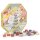 Yankee Candle Adventskalender 2024 Passport to the Holidays  Adventskranz - Inhalt: 24 Teelichter und 1 Teelichthalter