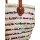 Korbtasche Strandtasche bunte Pailletten & Quaste - Shopper, Einkaufskorb, Flechtkorb