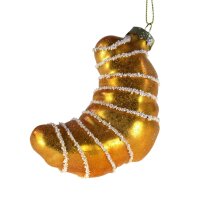 Baumschmuck Croissant Hörnchen - Baumdeko...