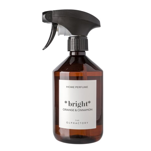 Raumspray ORANGE & CINNAMON  *bright* Olphactory Raumduft in Sprühflasche, Home Spray