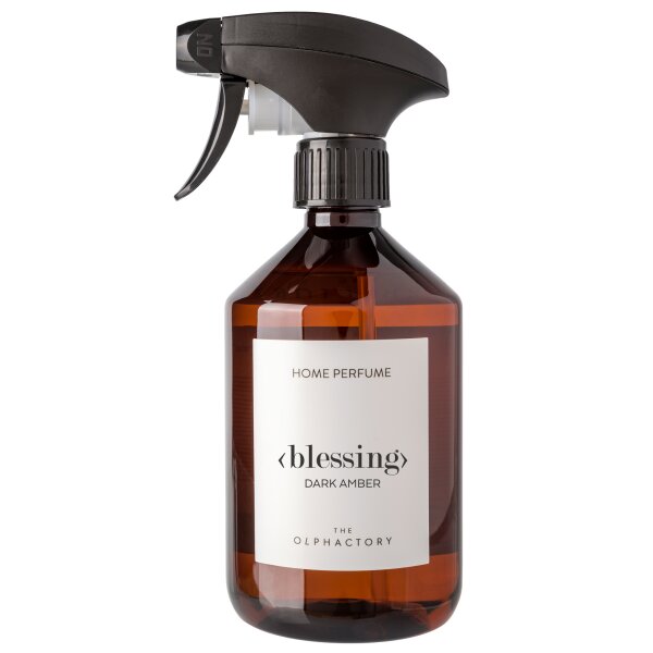Raumspray DARK AMBER <blessing> Olphactory Raumduft in Sprühflasche, Home Spray