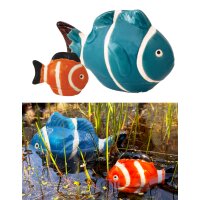 Teichdeko Korallenfische (2er Set) Keramik Fische...