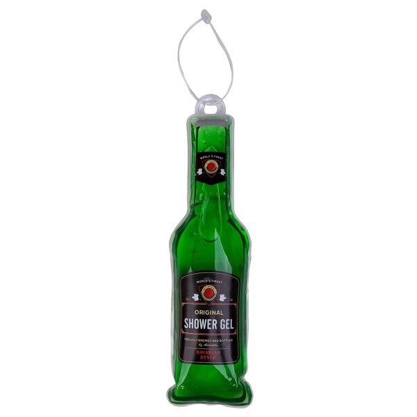 Maxi Duschgel Badegel Bierflasche mit Aufhänger - Wellnessgeschenk für Männer, Männergeschenk Weihnachten, Bier Flasche