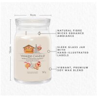 Yankee Candle Duftkerze im Glas (groß) Munich Christmas Market - Signature Kerze mit Brenndauer bis zu 90 Stunden