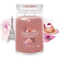 Yankee Candle Duftkerze im Glas (groß) Parisian Holiday Brunch - Signature Kerze mit Brenndauer bis zu 90 Stunden
