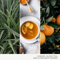 Yankee Candle Duftkerze im Glas (groß) London Christmas Tea - Signature Kerze mit Brenndauer bis zu 90 Stunden