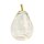 Dekoleuchte Birne (XS) Glas, Transparent,  Birnen Lampe mit LED Lichterkette, Dekolampe, Tischleuchte, Birnenlampe